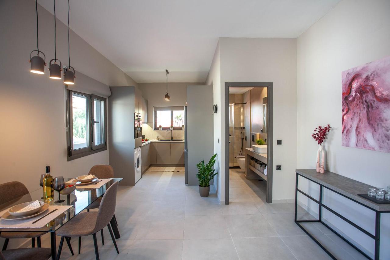 Makel Apartment Hriszí Aktí Haniá Kültér fotó